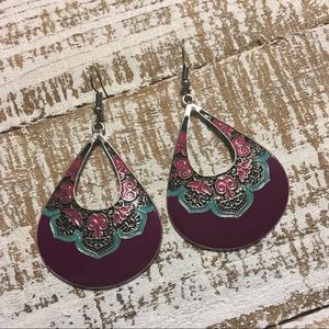 Teardrop Moroccan Style Earrings
